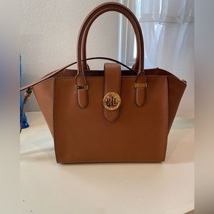 Tan Ralph Lauren Bag
